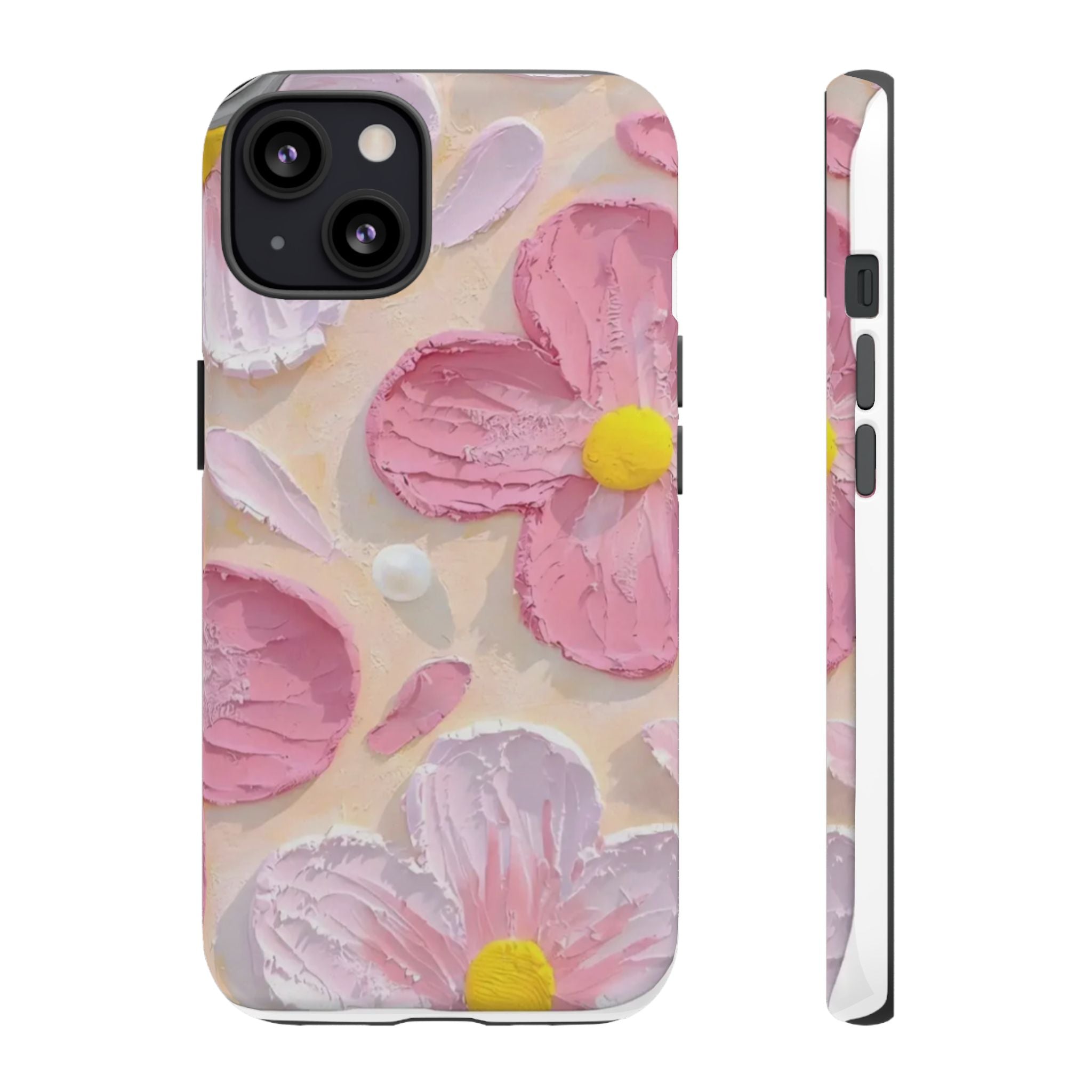 Floral Pink Buttercream Phone Case