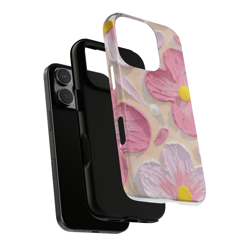 Floral Pink Buttercream Phone Case