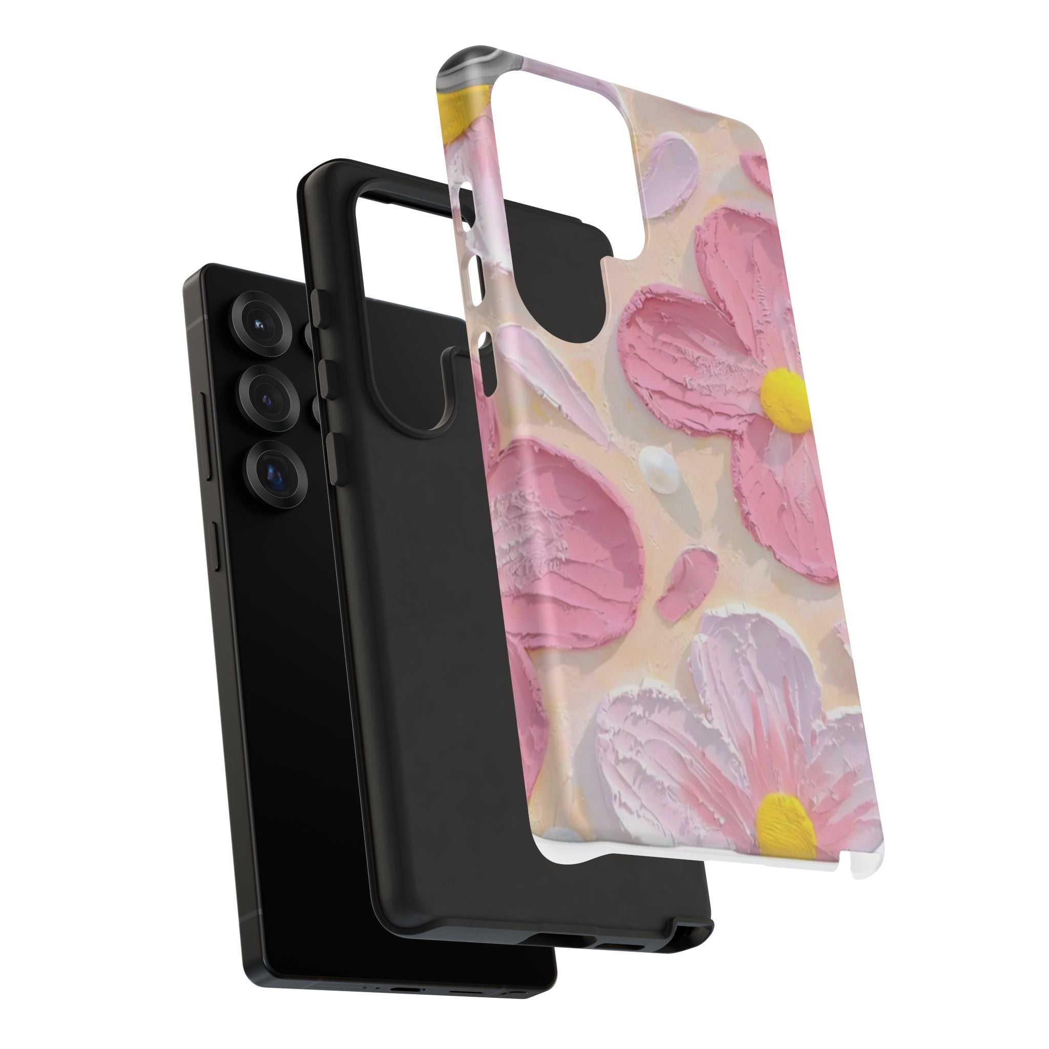Floral Pink Buttercream Phone Case