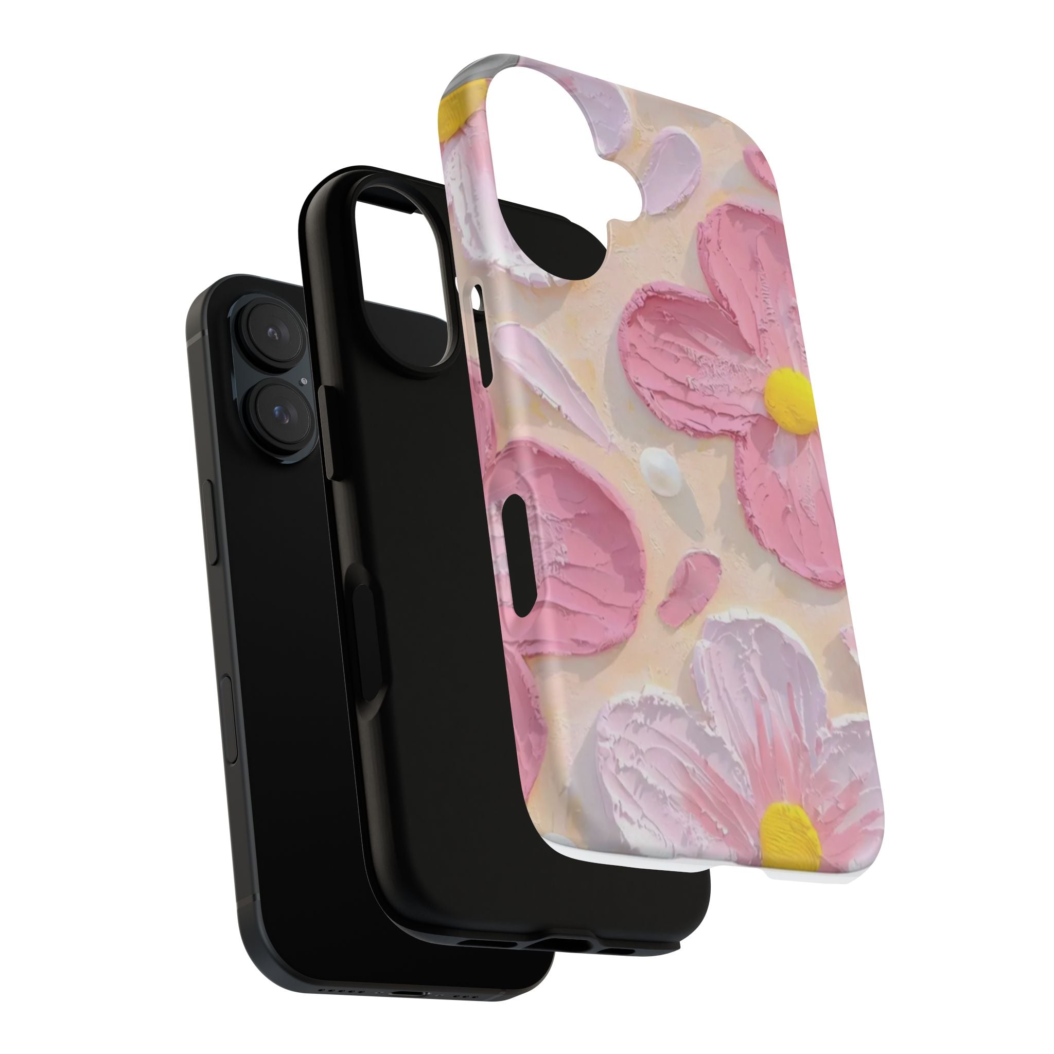 Floral Pink Buttercream Phone Case