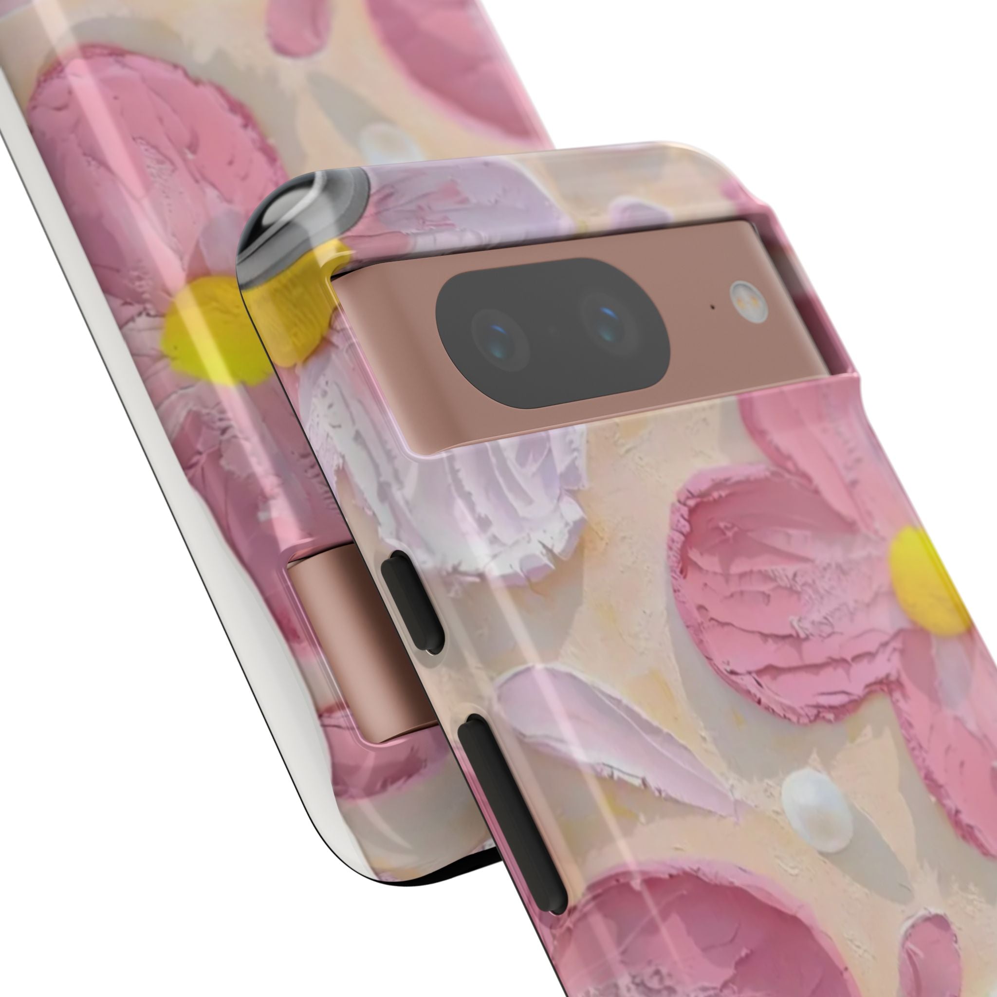 Floral Pink Buttercream Phone Case