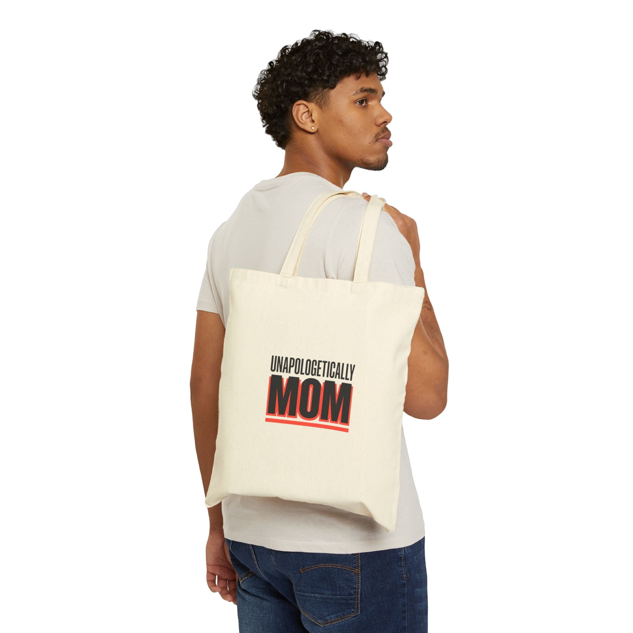 Unapologetically Mom Tote | Mother’s Day Minimal Typographic, Mom Identity