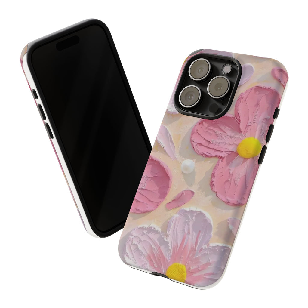 Floral Pink Buttercream Phone Case
