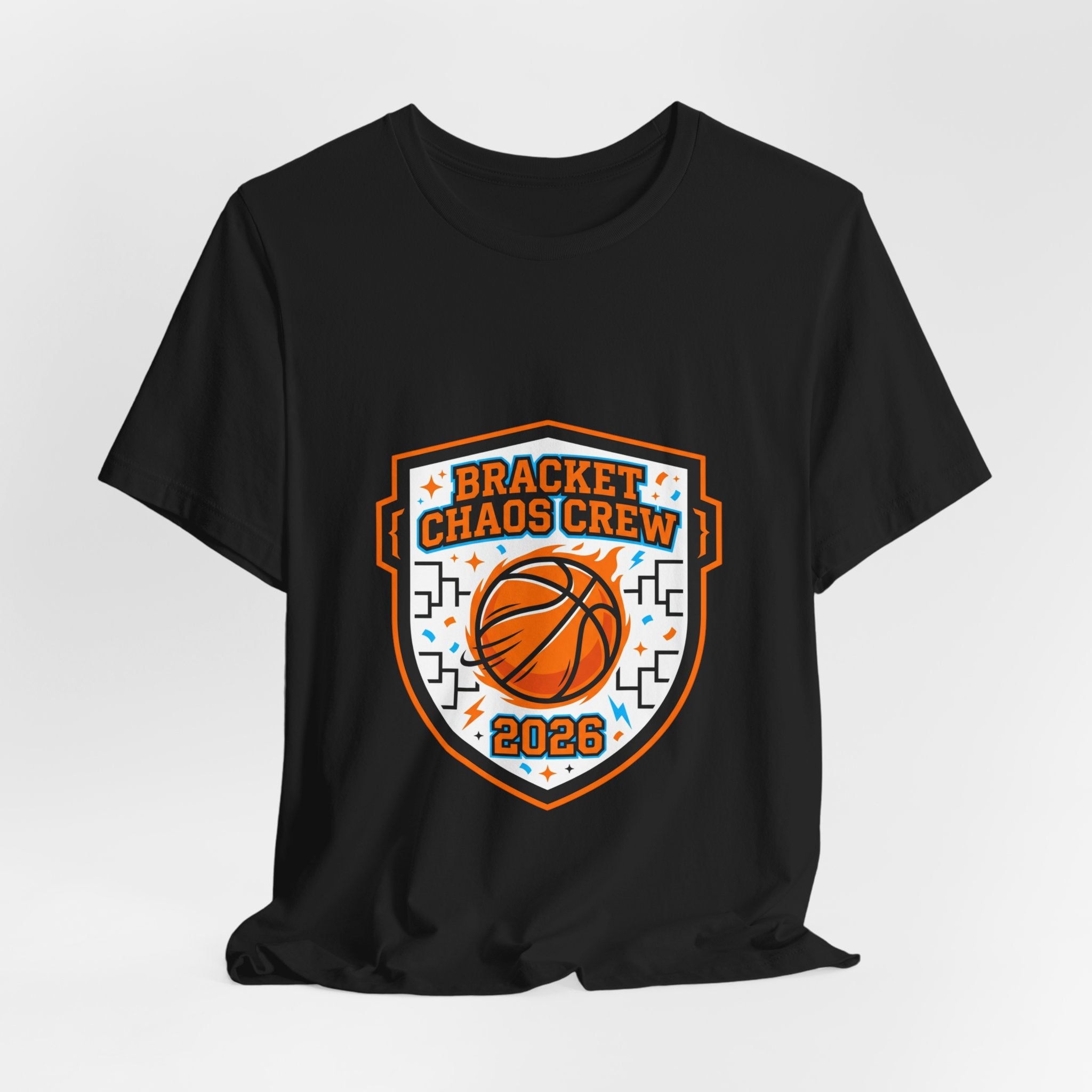 Bracket Chaos Crew Tee | college tournament, bracket, gameday hoops