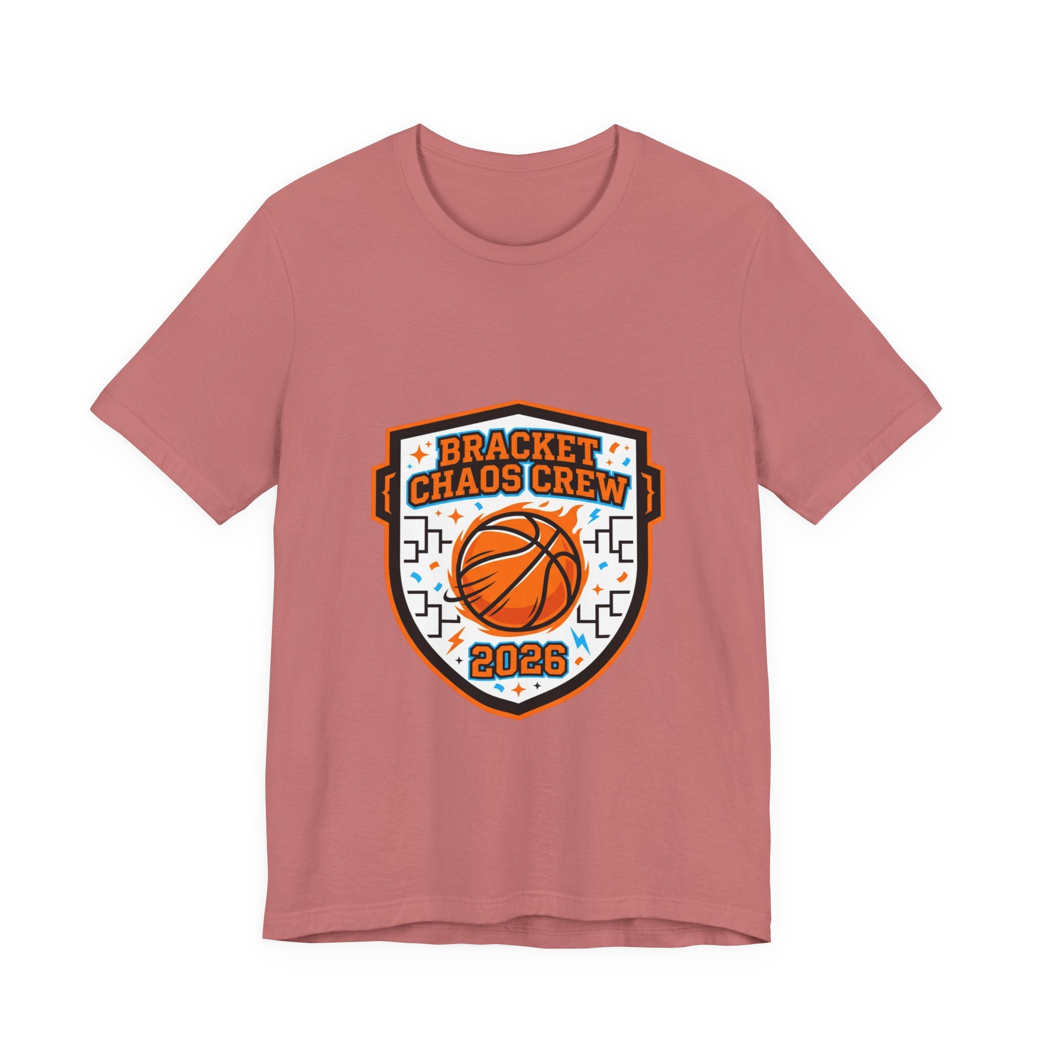 Bracket Chaos Crew Tee | college tournament, bracket, gameday hoops
