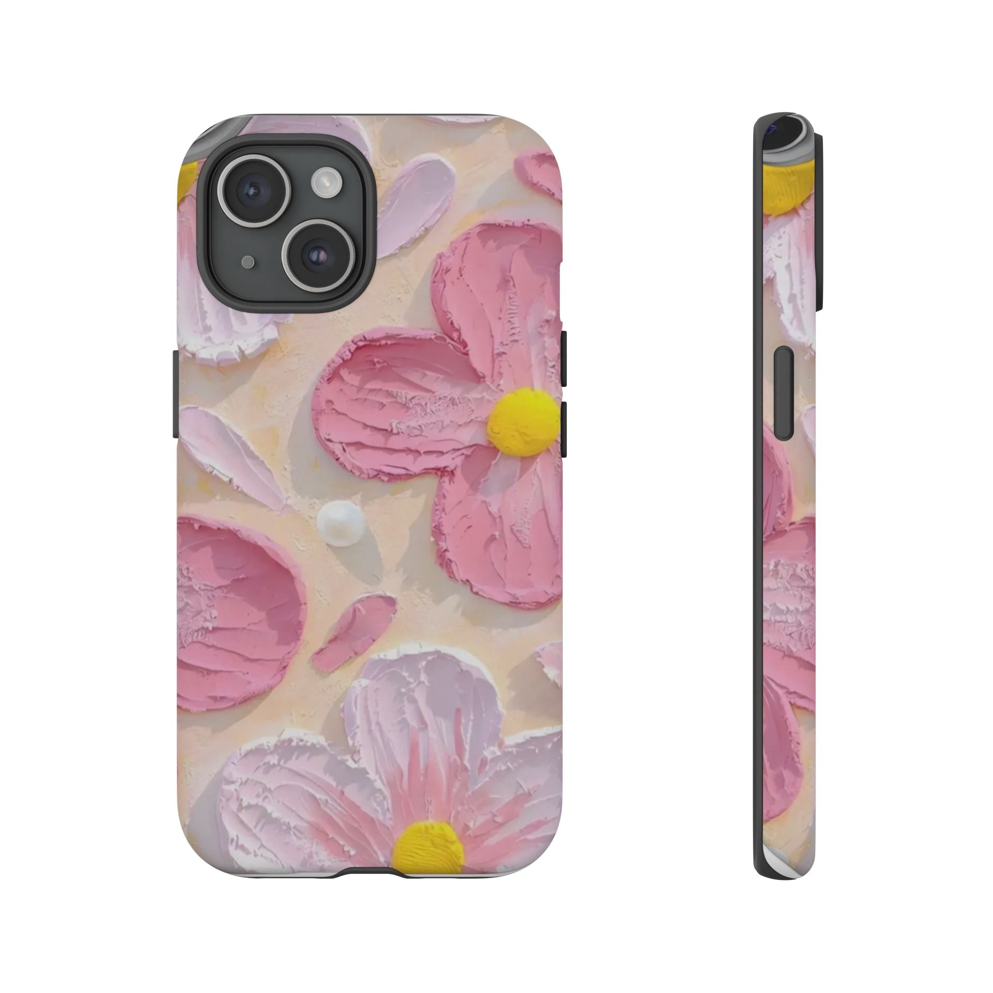 Floral Pink Buttercream Phone Case