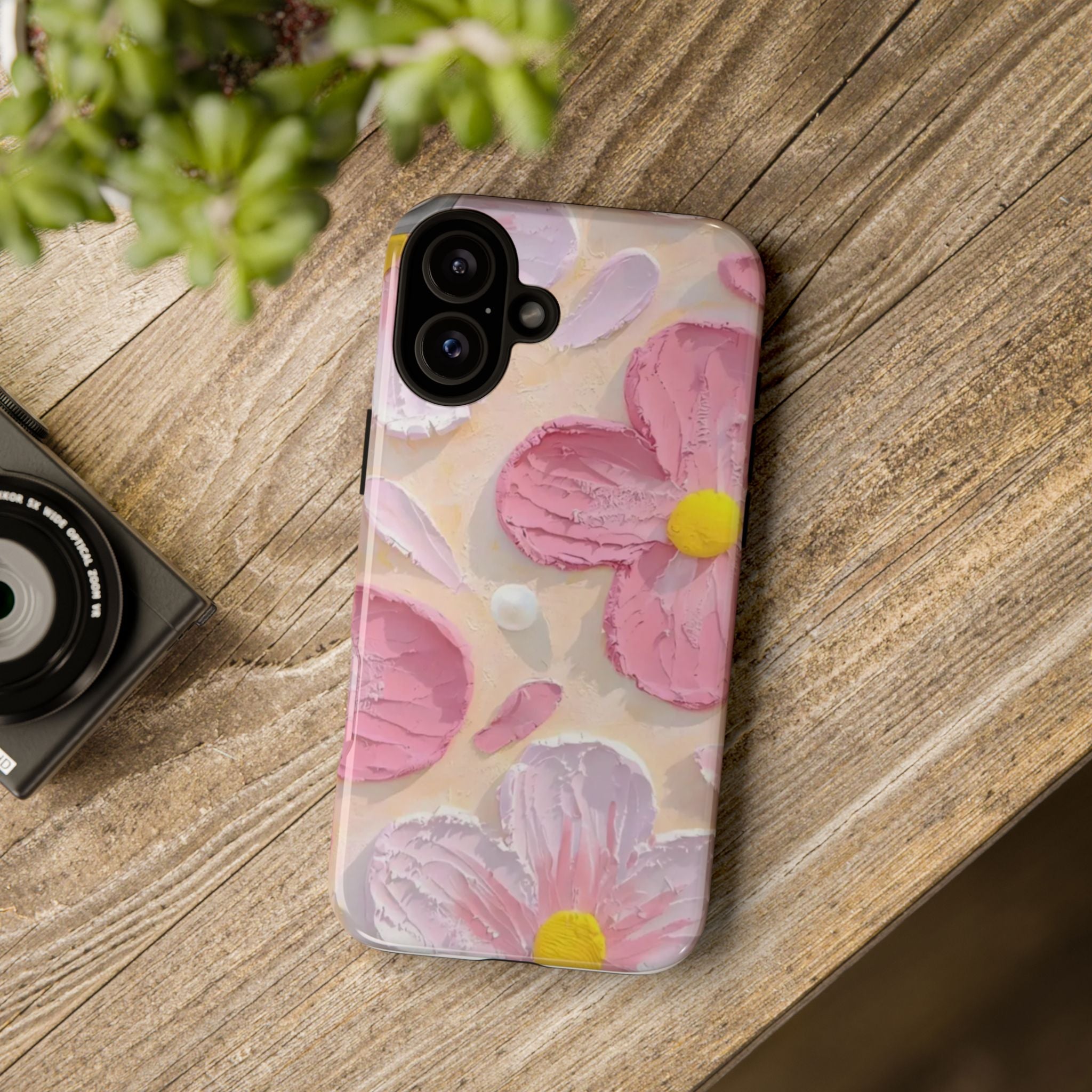 Floral Pink Buttercream Phone Case