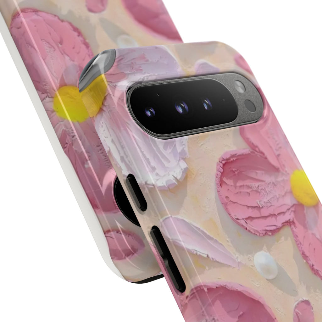 Floral Pink Buttercream Phone Case