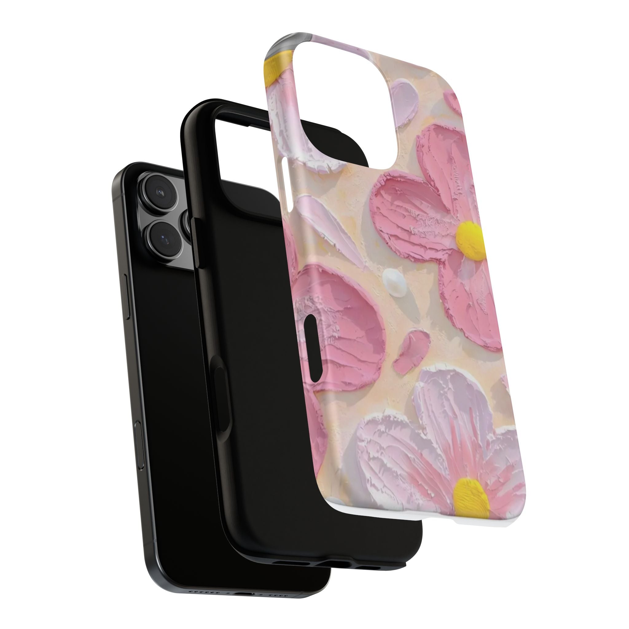 Floral Pink Buttercream Phone Case