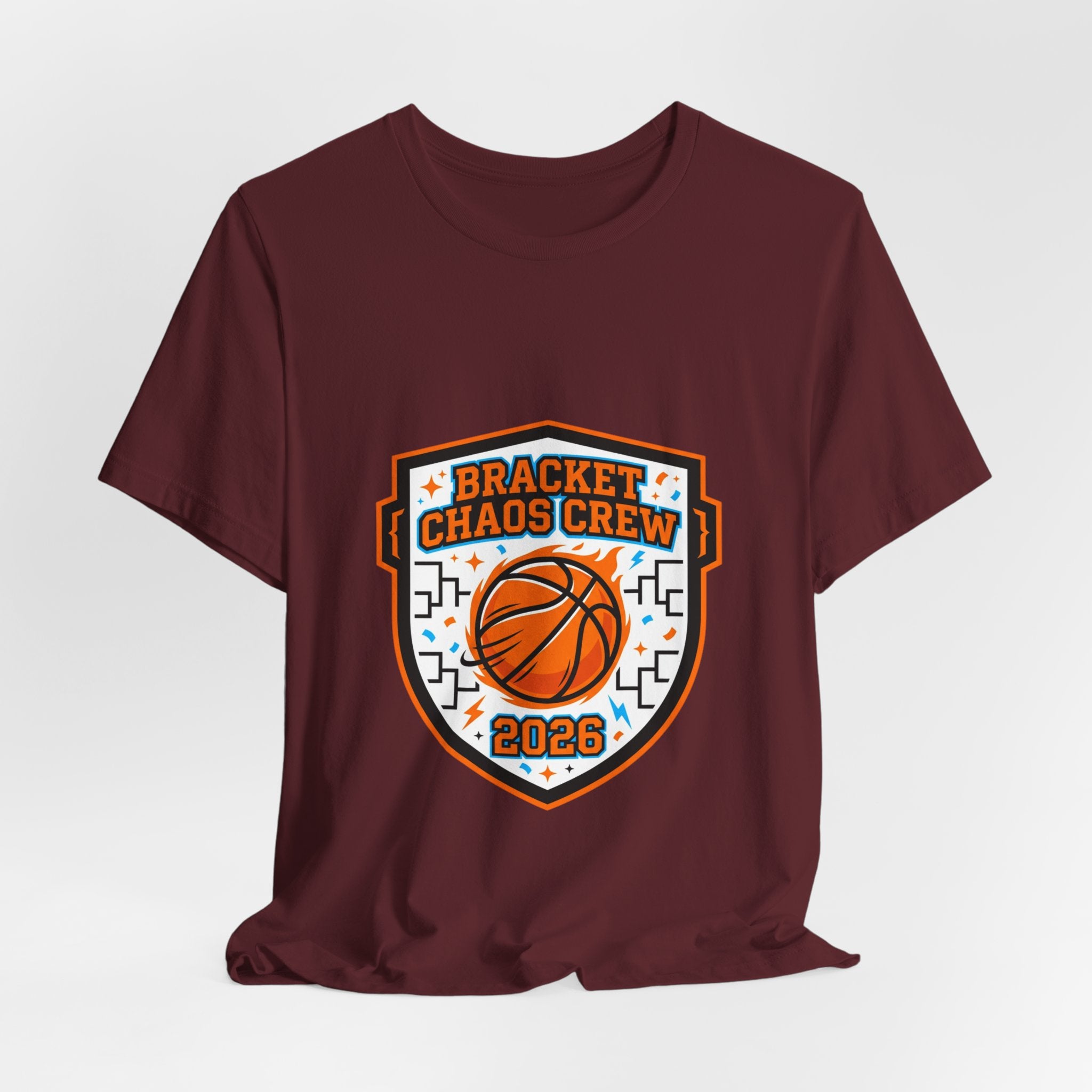 Bracket Chaos Crew Tee | college tournament, bracket, gameday hoops