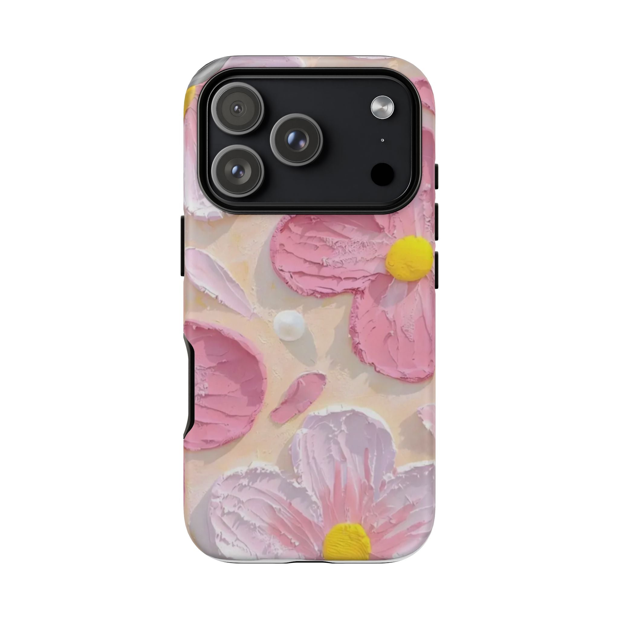 Floral Pink Buttercream Phone Case