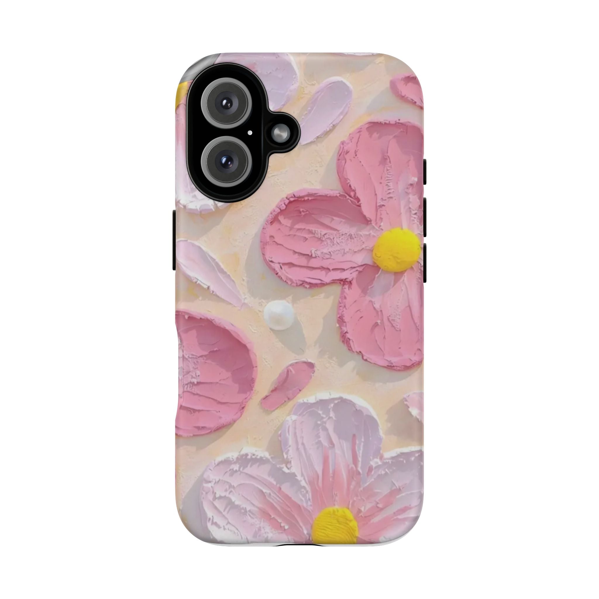 Floral Pink Buttercream Phone Case