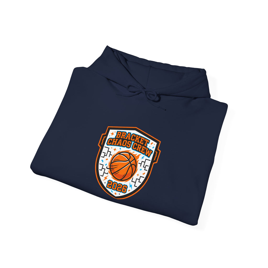 Bracket Buzzer Beater Shield Hoodie | college tournament, hoops gameday