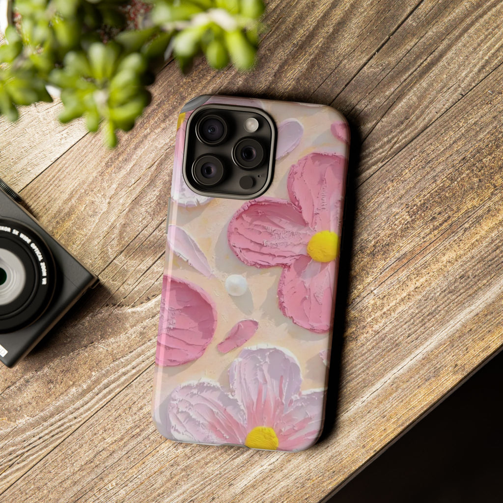 Floral Pink Buttercream Phone Case