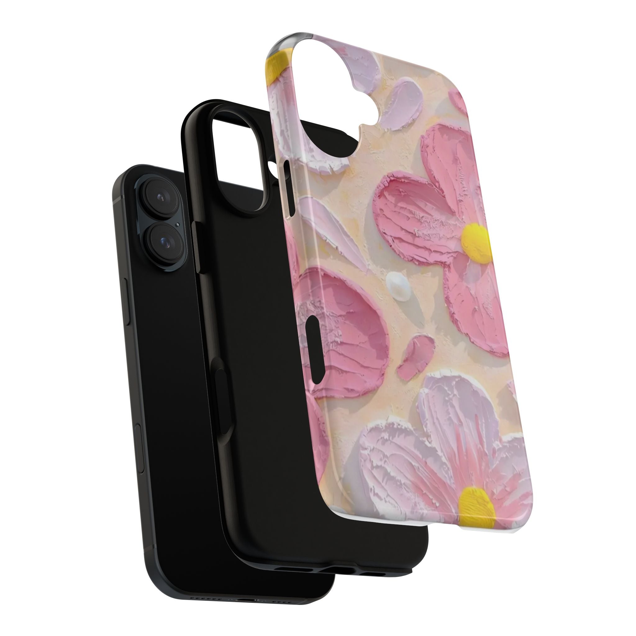 Floral Pink Buttercream Phone Case