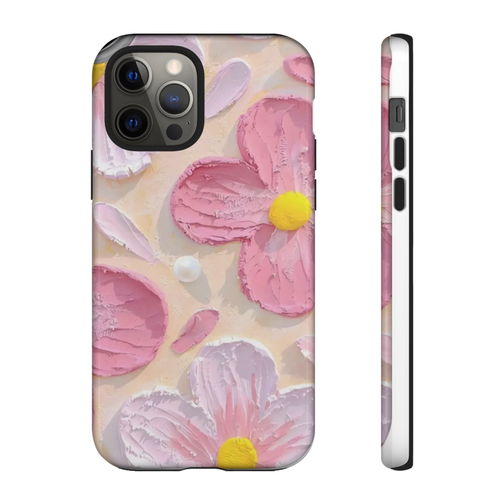 Floral Pink Buttercream Phone Case