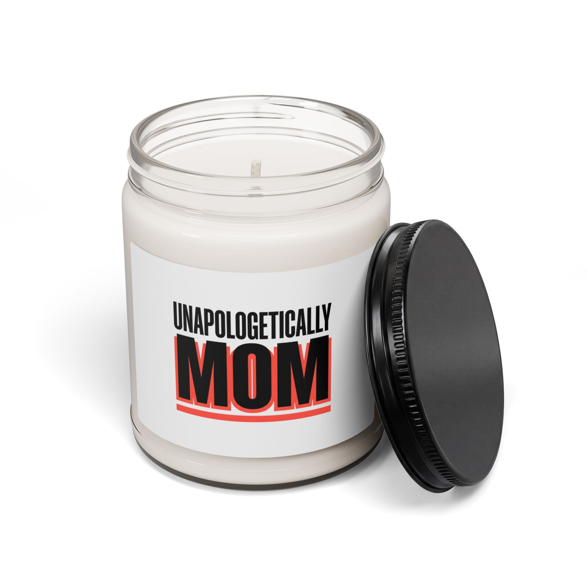 Unapologetically Mom Candle | Mother’s Day Minimal Typographic Mom