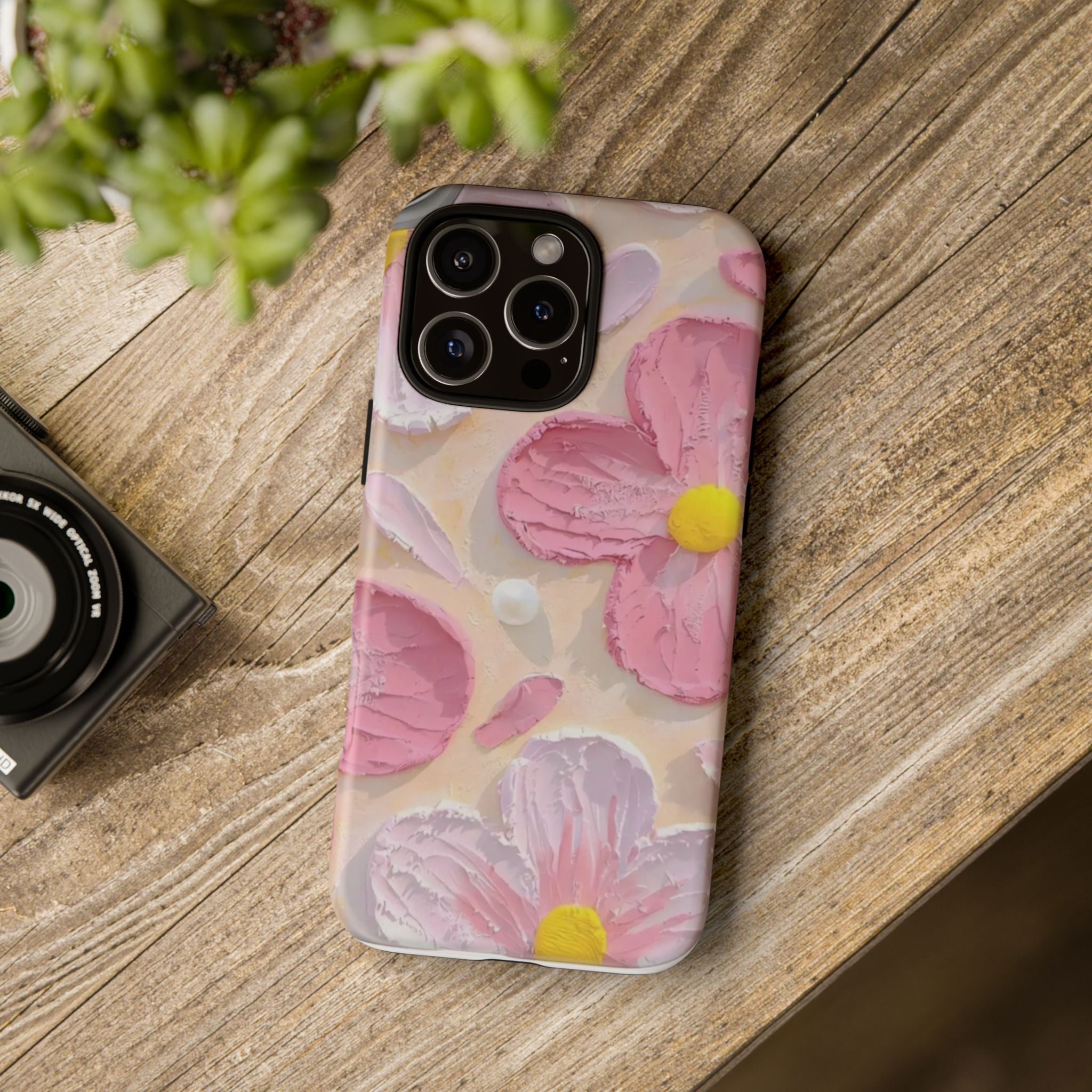 Floral Pink Buttercream Phone Case