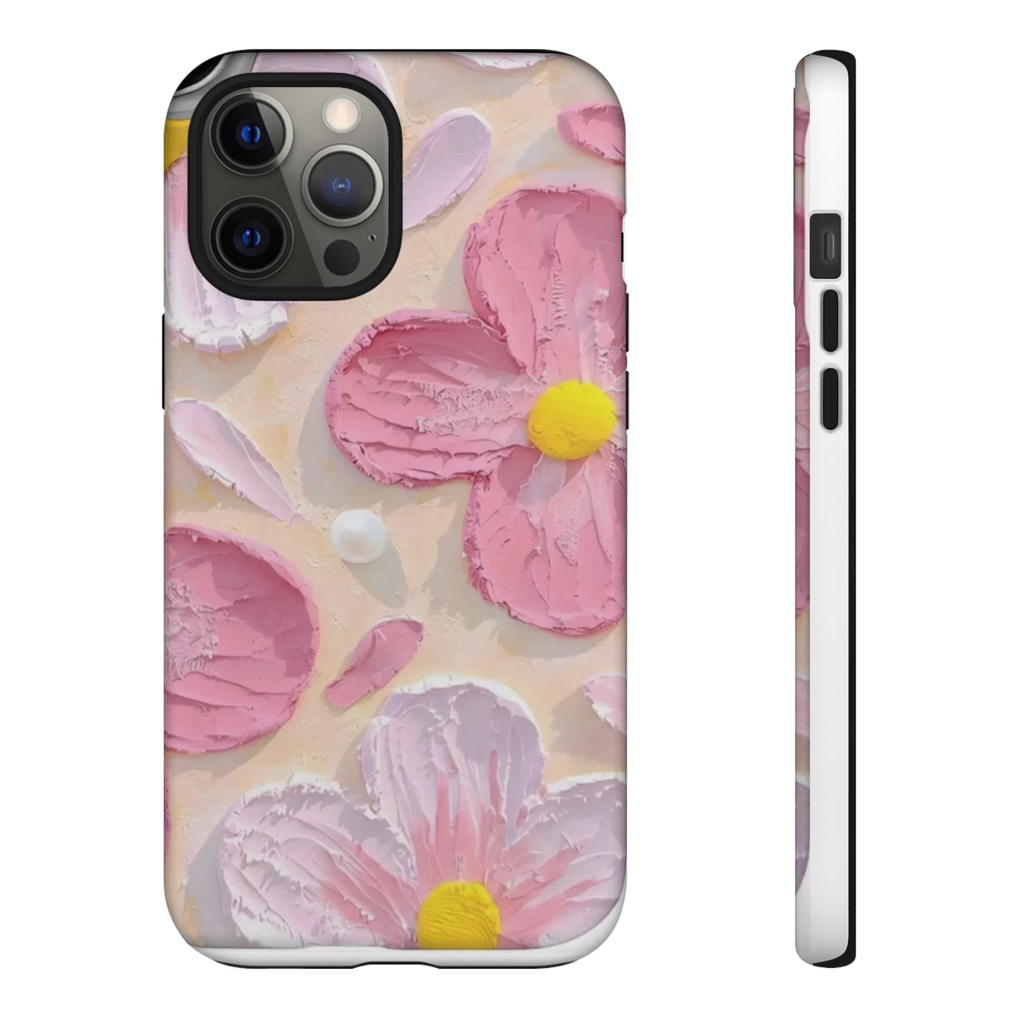 Floral Pink Buttercream Phone Case