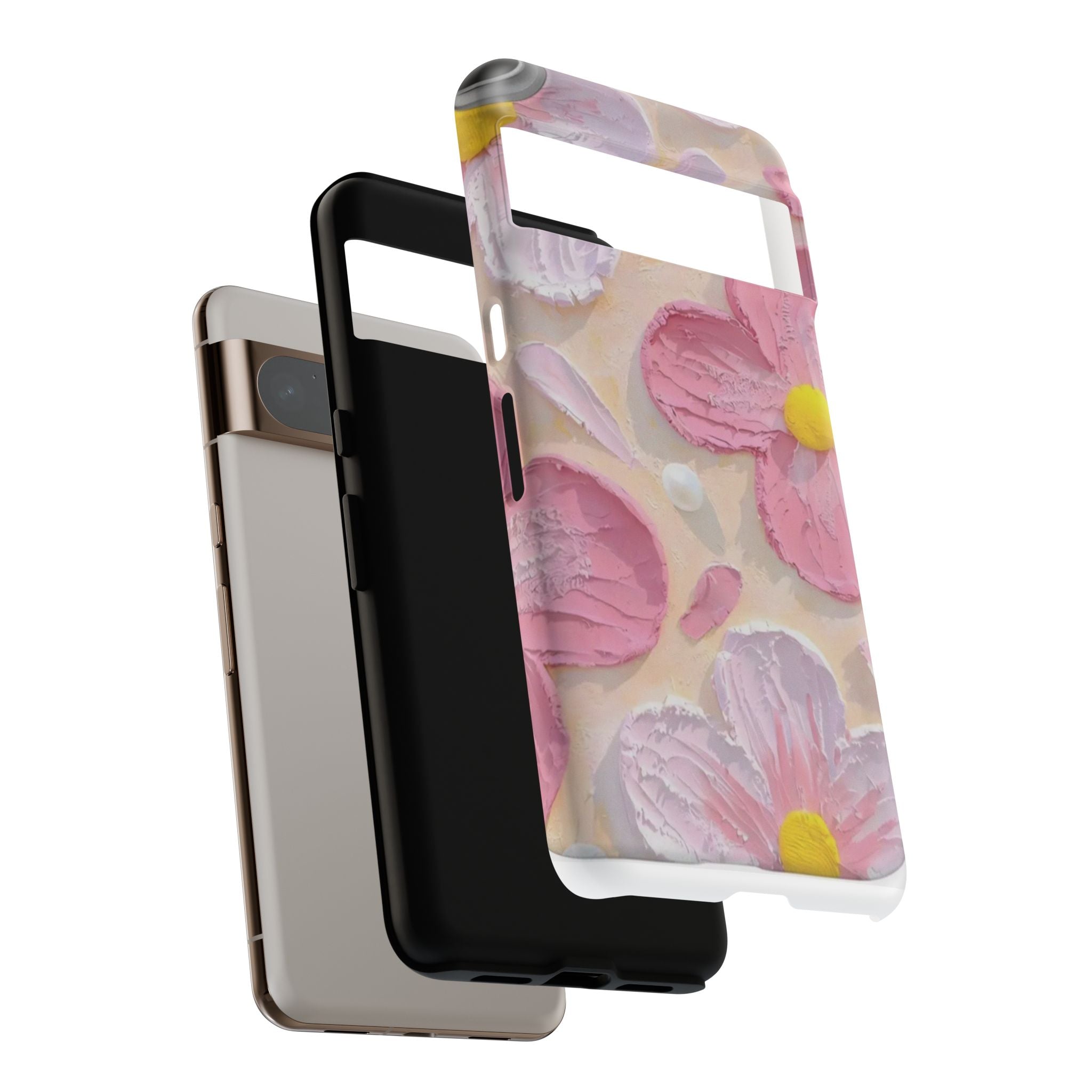 Floral Pink Buttercream Phone Case