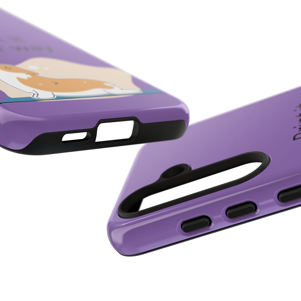 Corgi Stretch Phone Case – "Print it your way" Purple Protective Case
