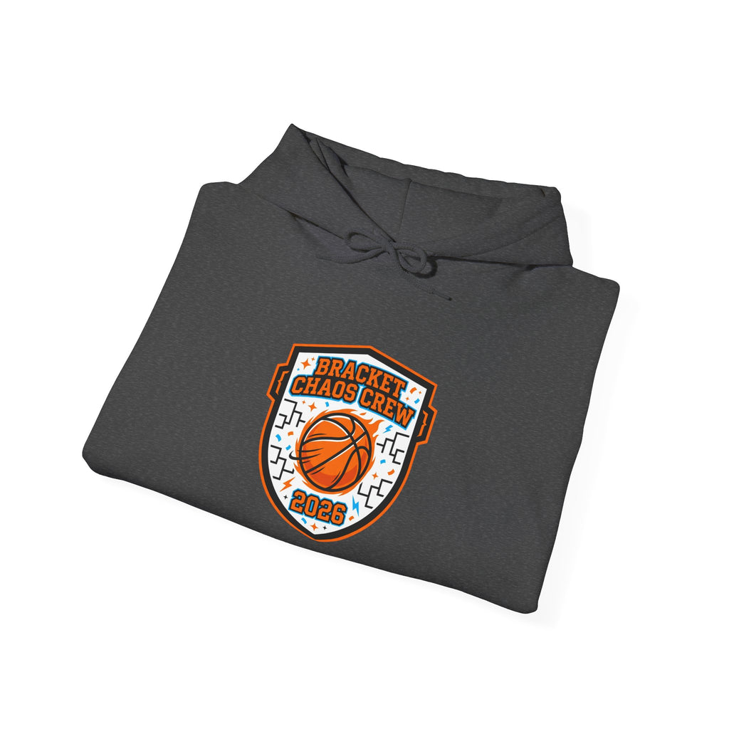 Bracket Buzzer Beater Shield Hoodie | college tournament, hoops gameday