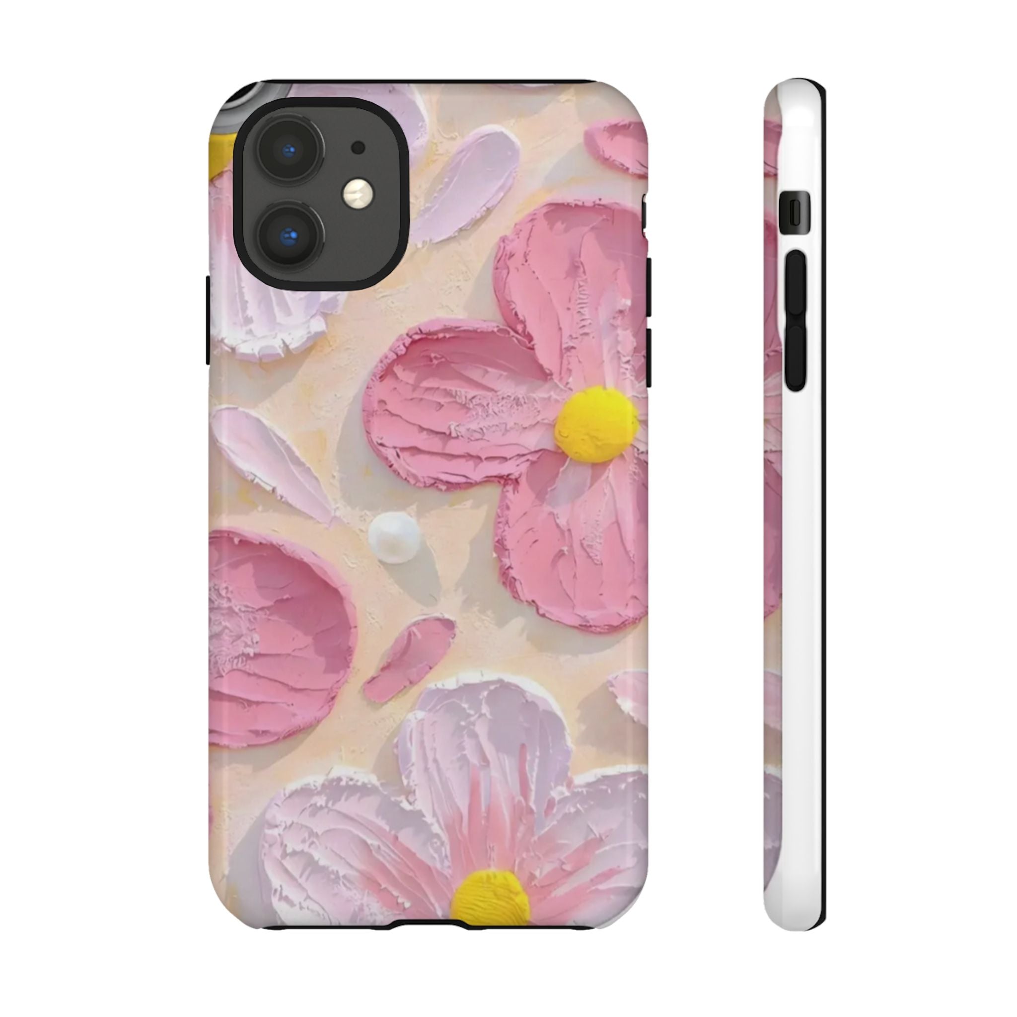 Floral Pink Buttercream Phone Case