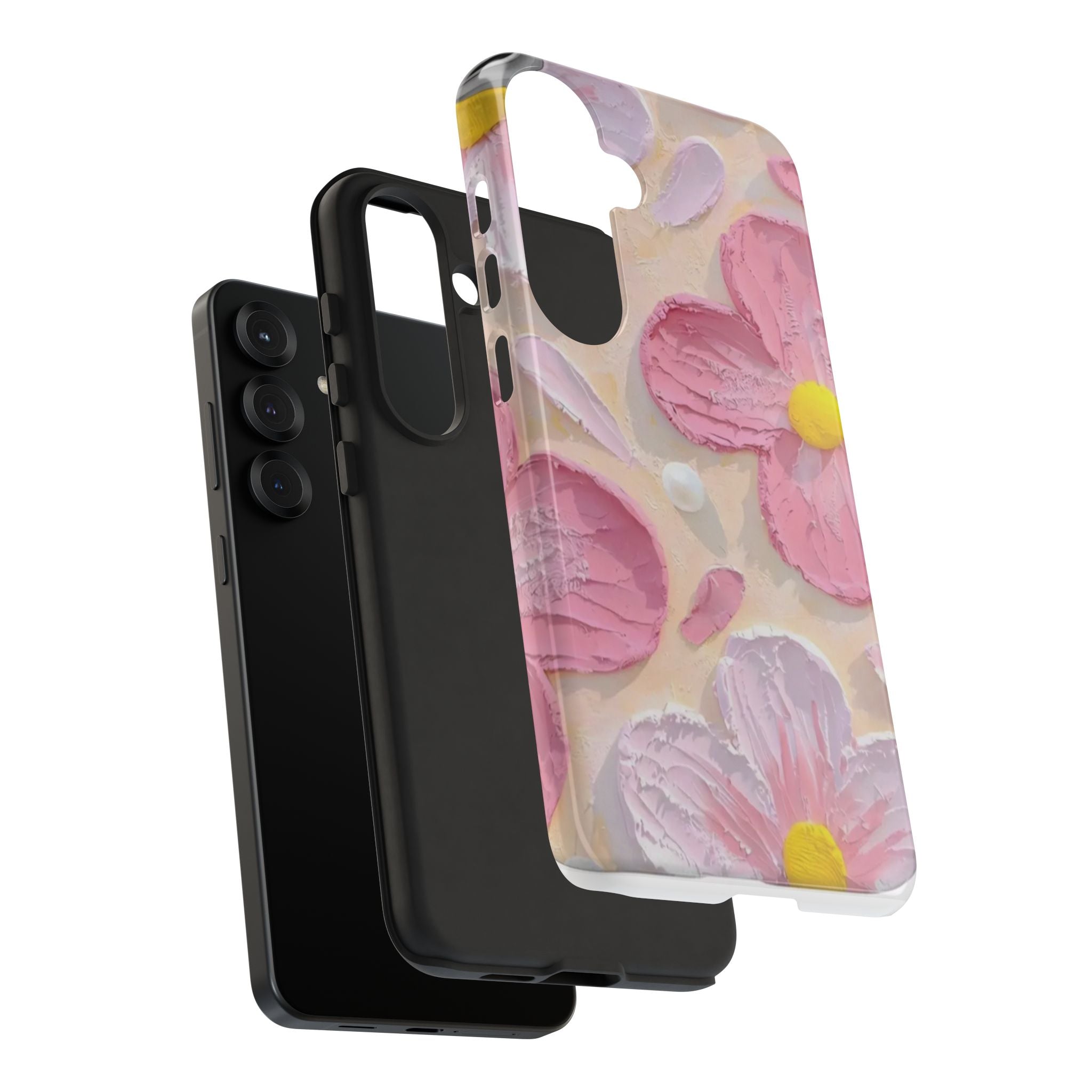 Floral Pink Buttercream Phone Case