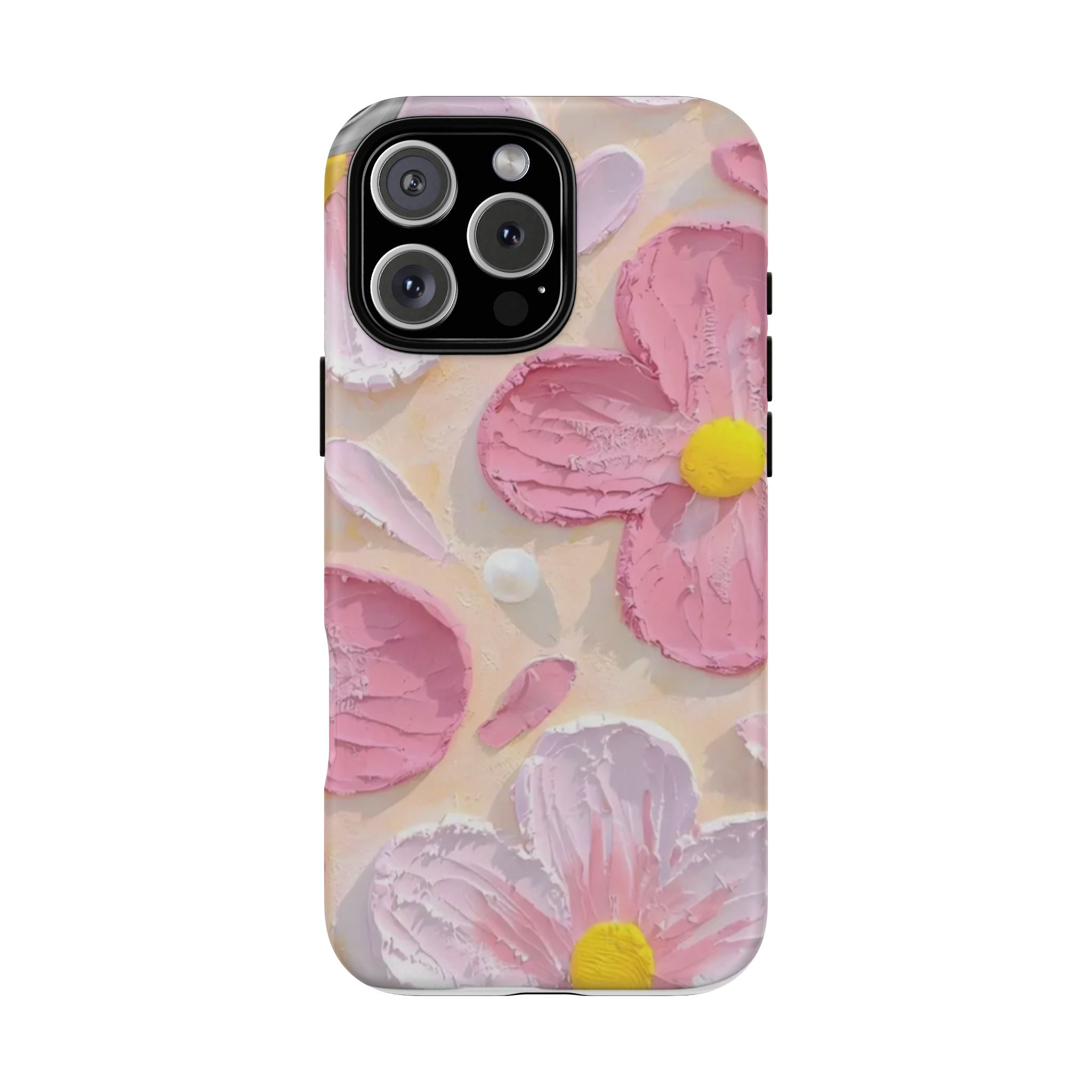 Floral Pink Buttercream Phone Case