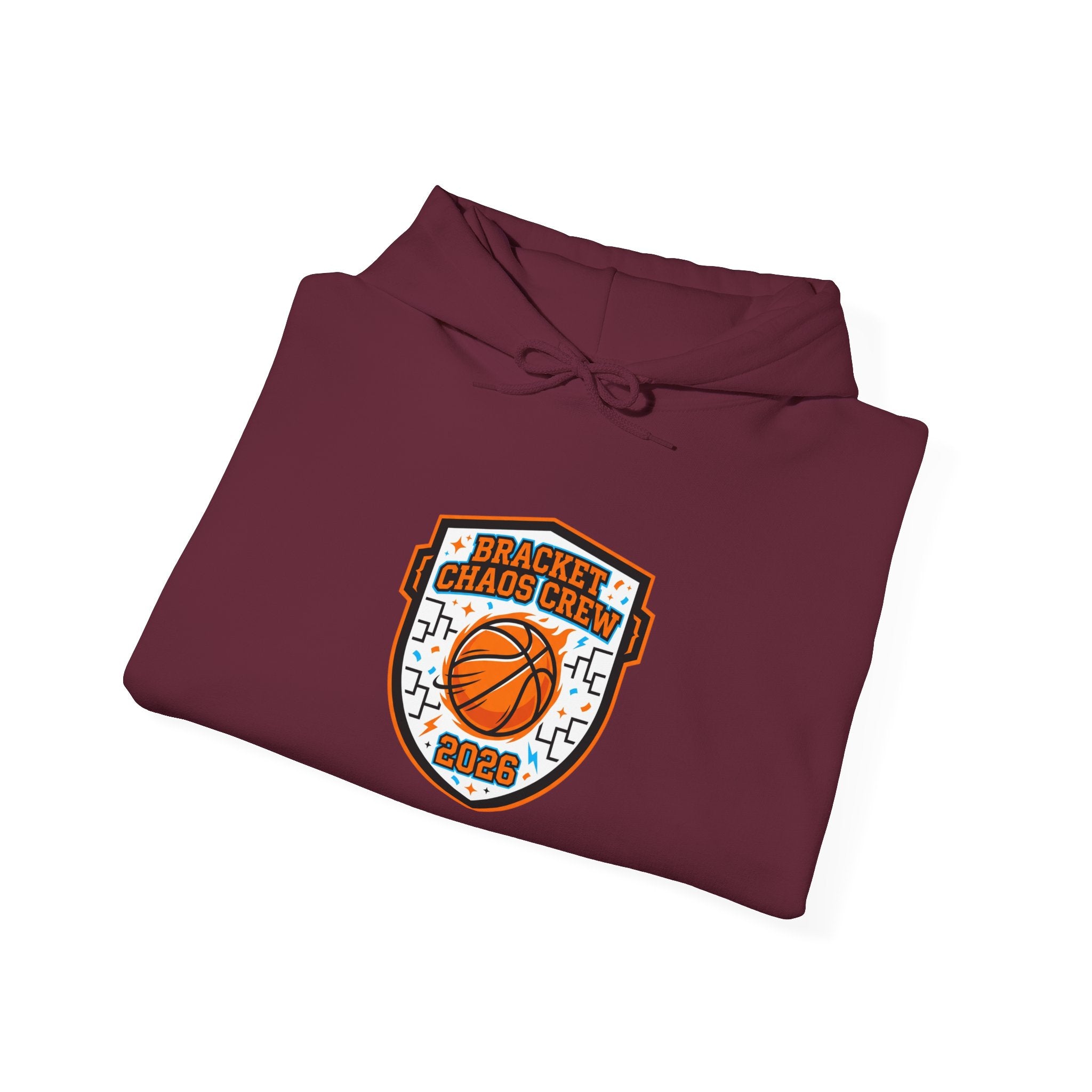 Bracket Buzzer Beater Shield Hoodie | college tournament, hoops gameday