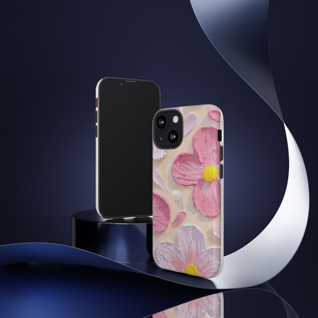 Floral Pink Buttercream Phone Case