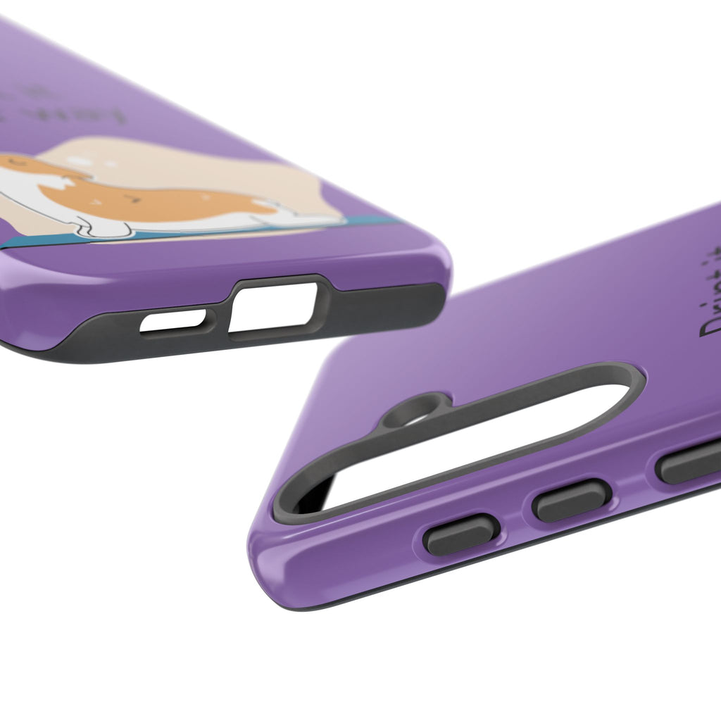 Corgi Stretch Phone Case – "Print it your way" Purple Protective Case