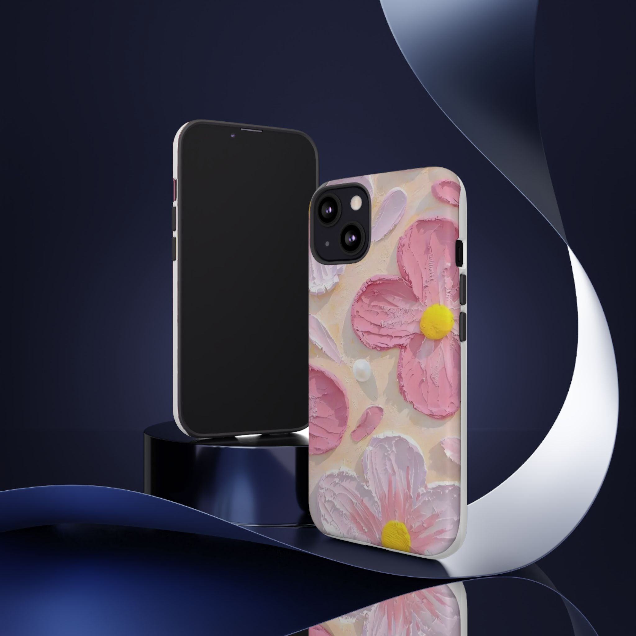 Floral Pink Buttercream Phone Case