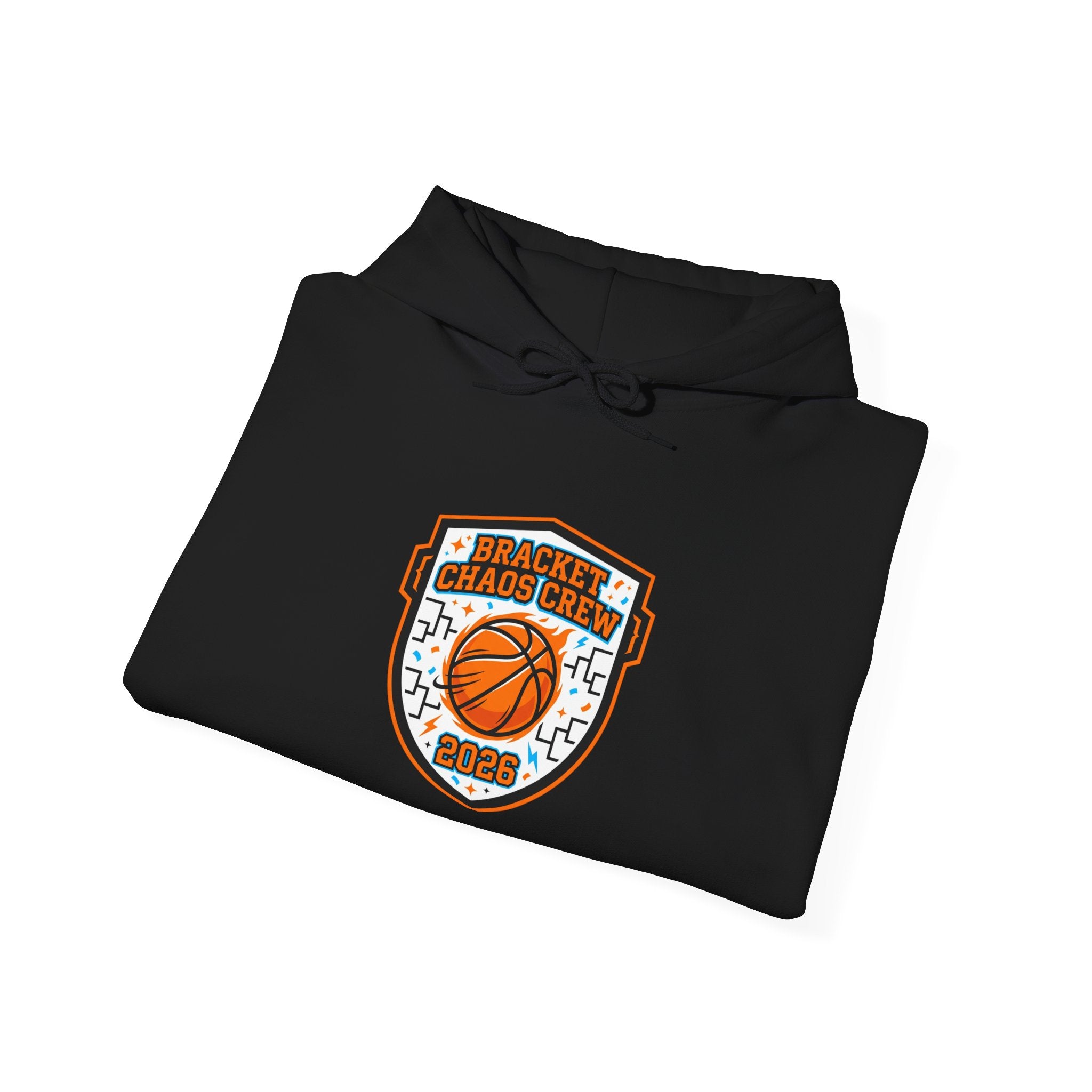 Bracket Buzzer Beater Shield Hoodie | college tournament, hoops gameday