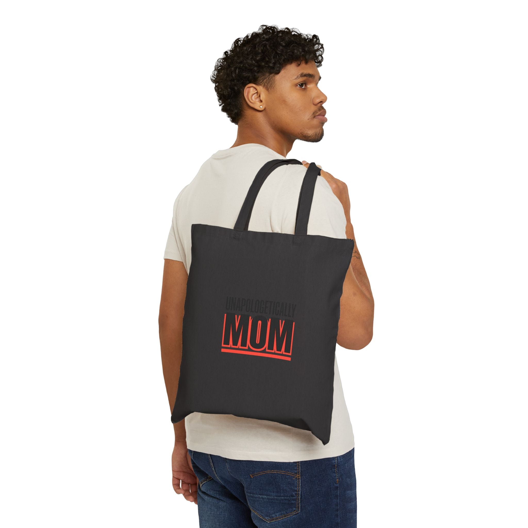 Unapologetically Mom Tote | Mother’s Day Minimal Typographic, Mom Identity