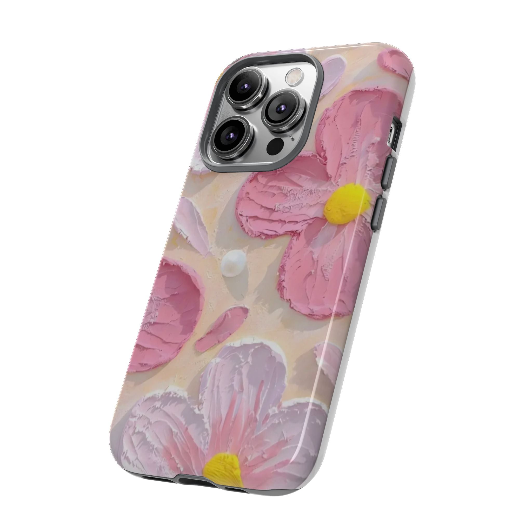 Floral Pink Buttercream Phone Case