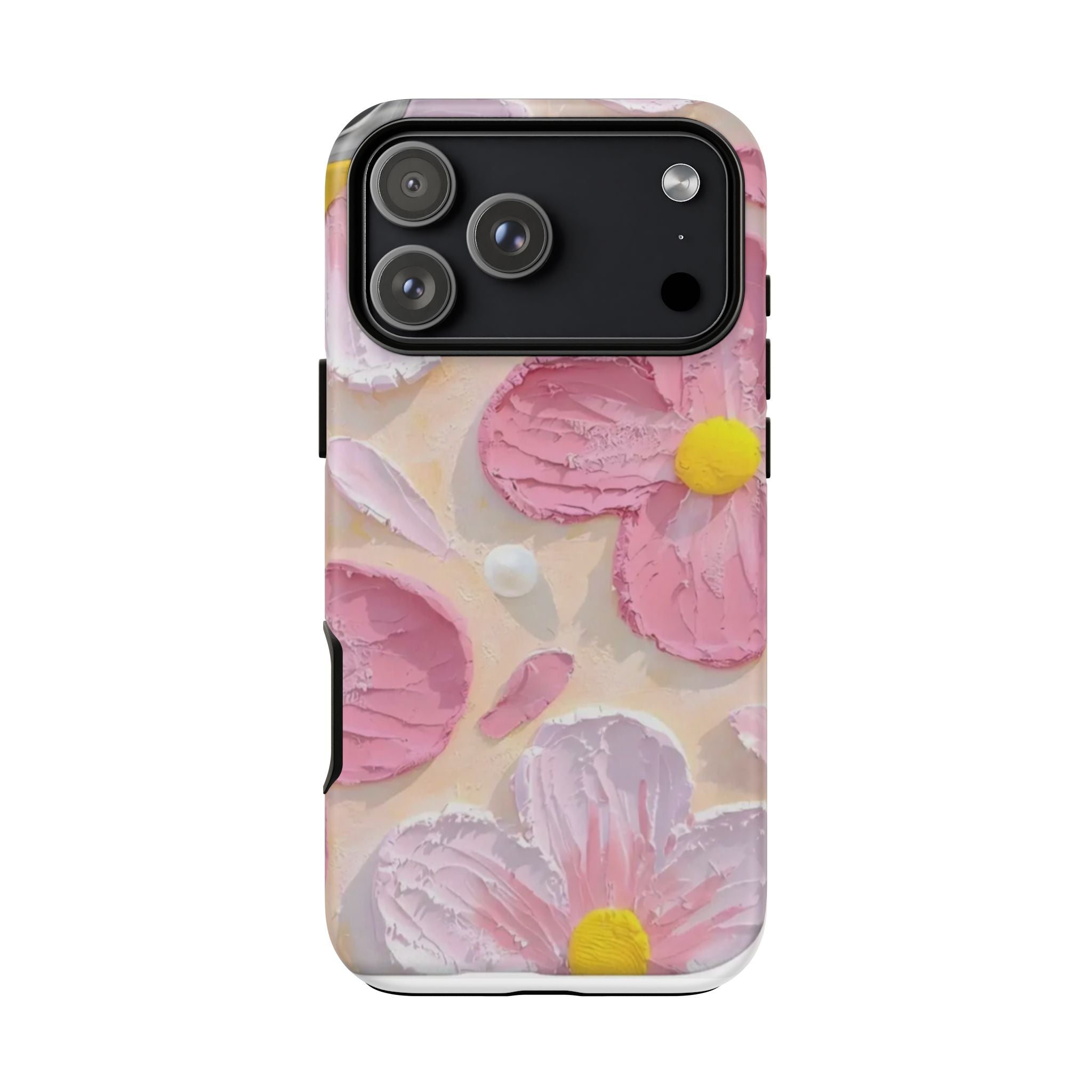 Floral Pink Buttercream Phone Case