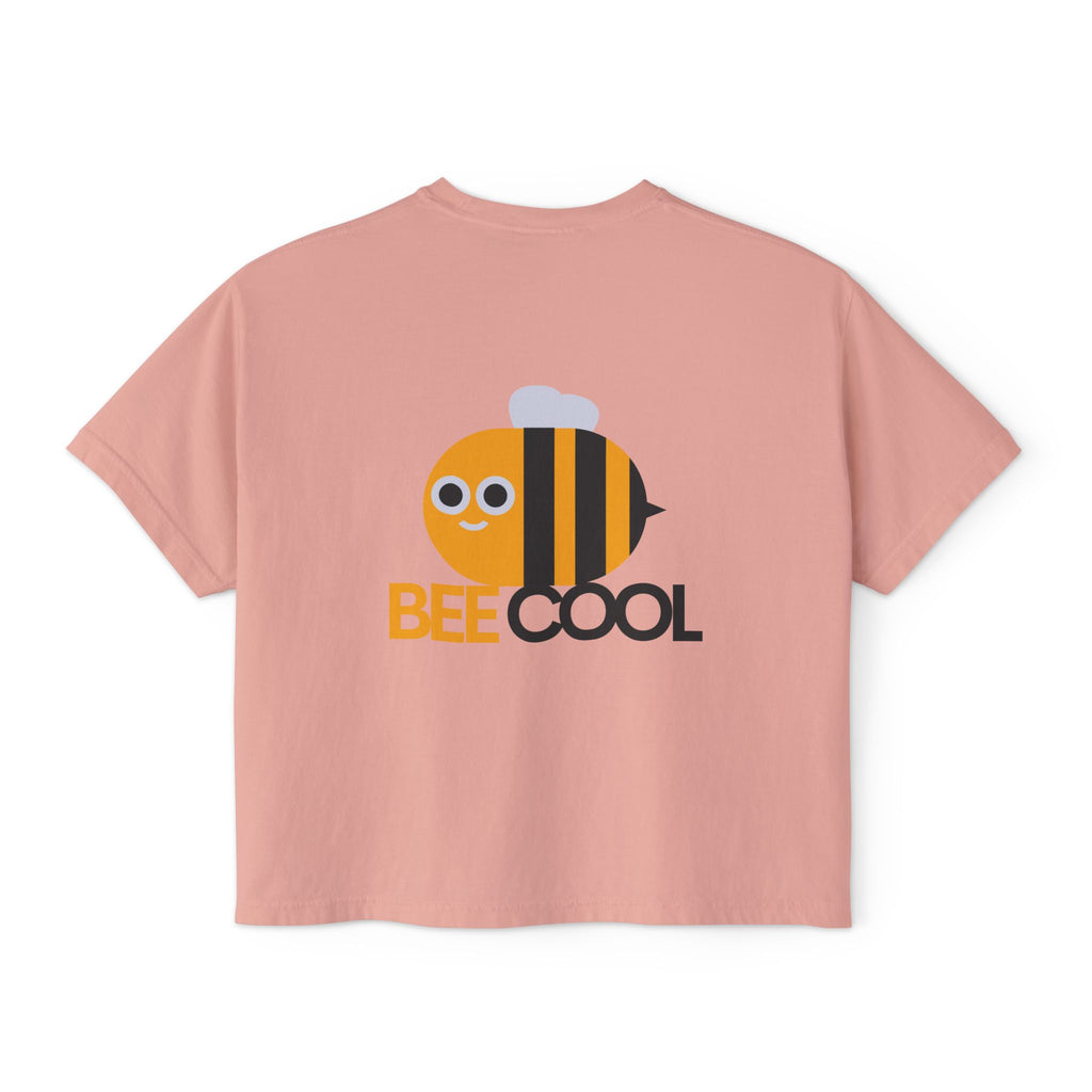 Bee Yourself Boxy Tee — Bee Cool Graphic Women’s Shirt