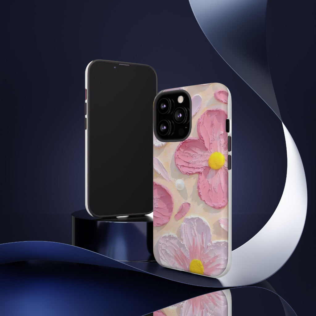 Floral Pink Buttercream Phone Case