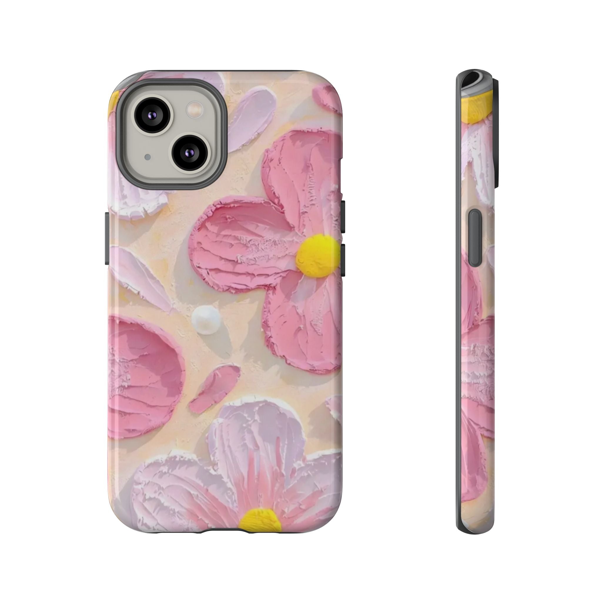 Floral Pink Buttercream Phone Case