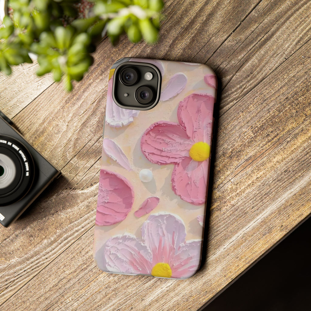 Floral Pink Buttercream Phone Case