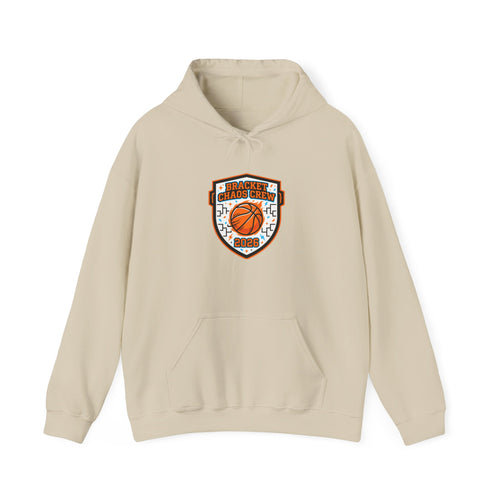Bracket Buzzer Beater Shield Hoodie | college tournament, hoops gameday