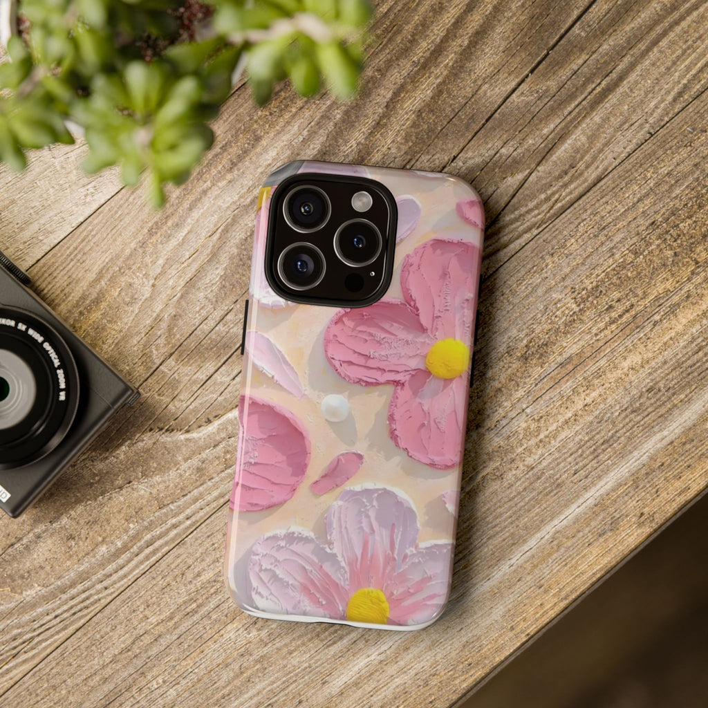 Floral Pink Buttercream Phone Case