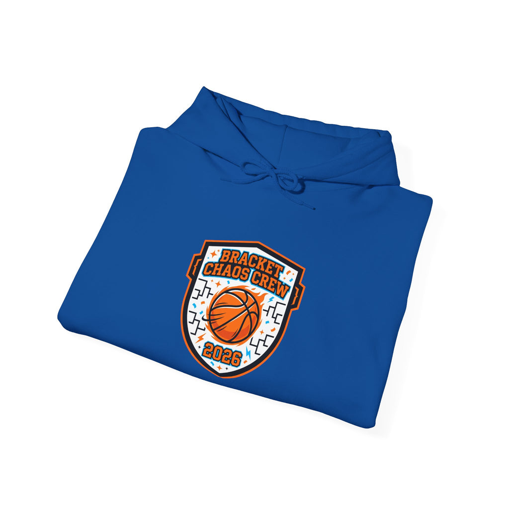 Bracket Buzzer Beater Shield Hoodie | college tournament, hoops gameday