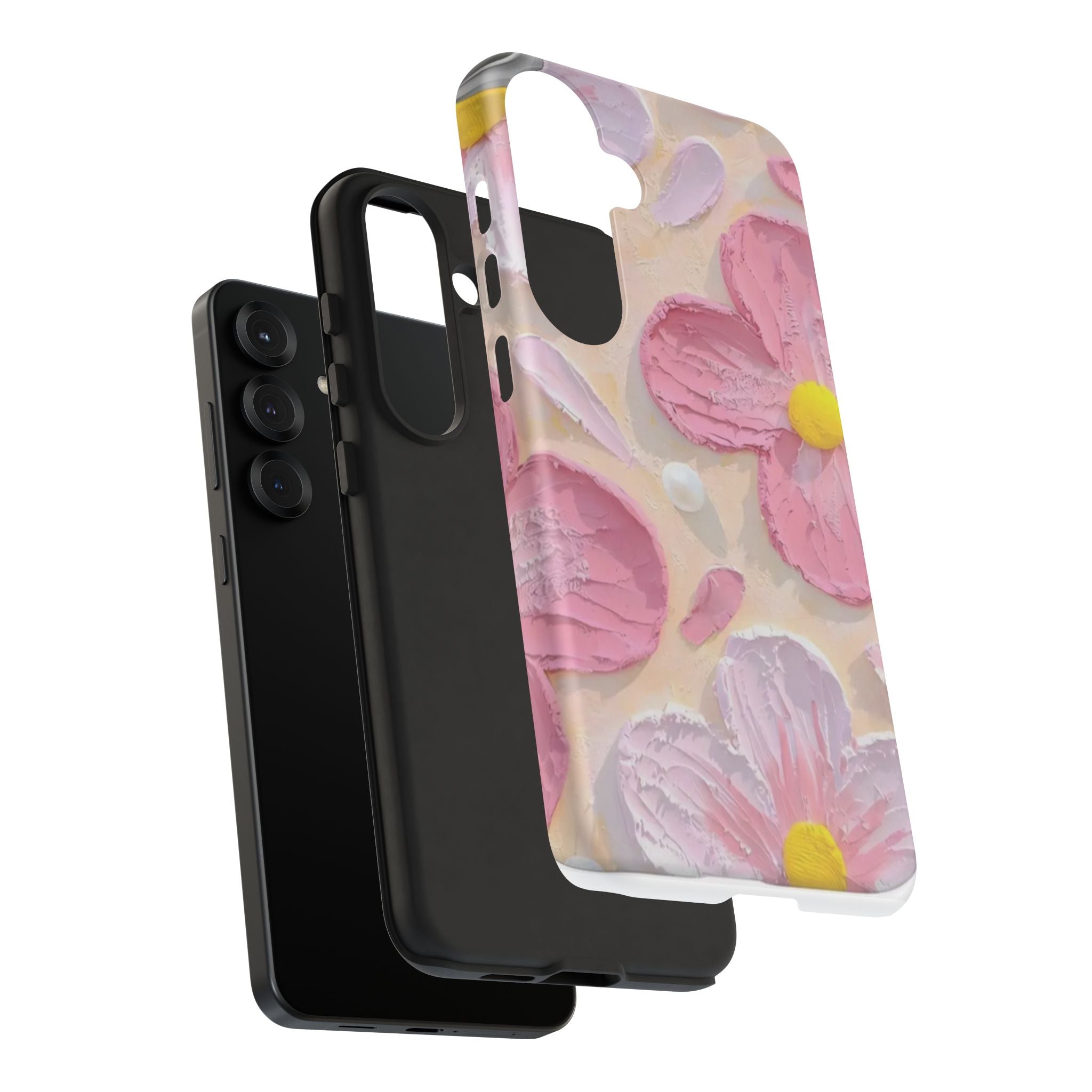 Floral Pink Buttercream Phone Case