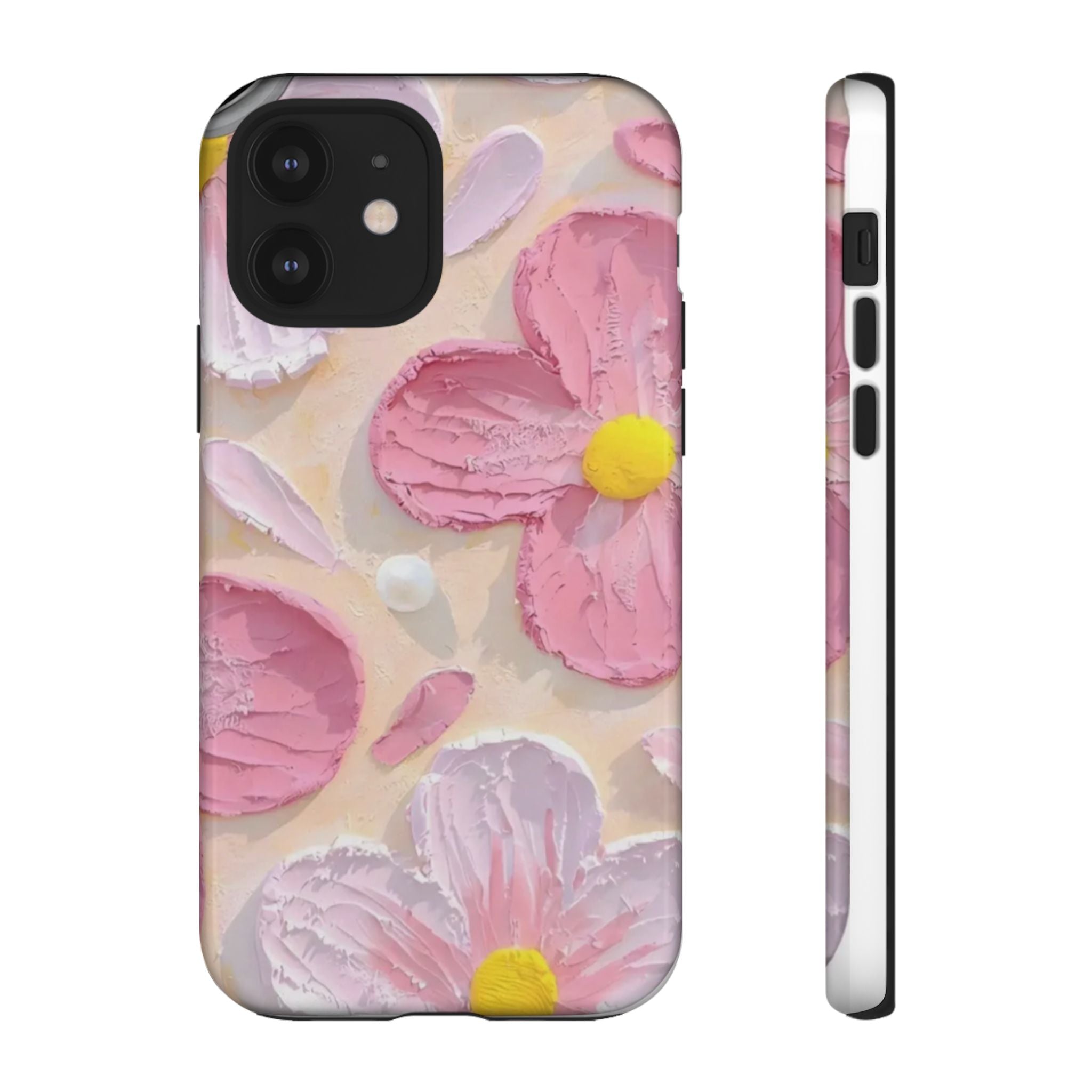 Floral Pink Buttercream Phone Case