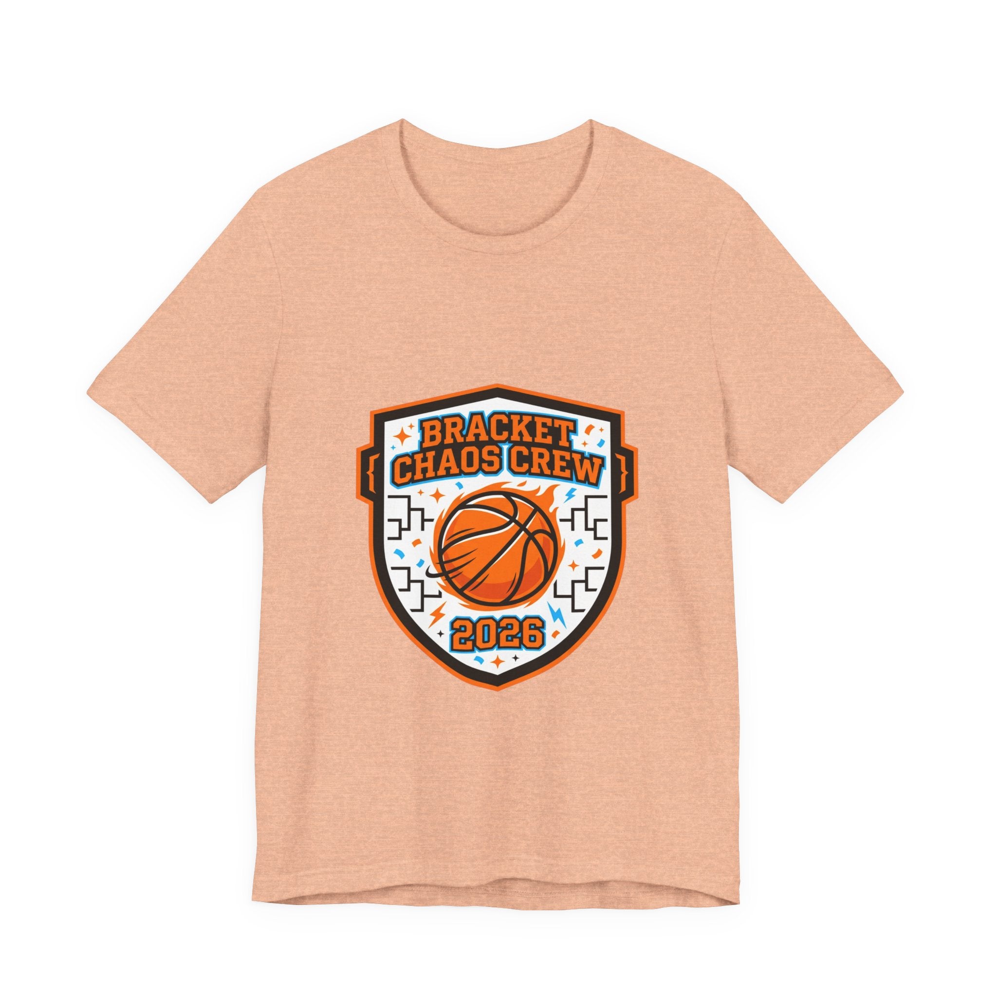Bracket Chaos Crew Tee | college tournament, bracket, gameday hoops