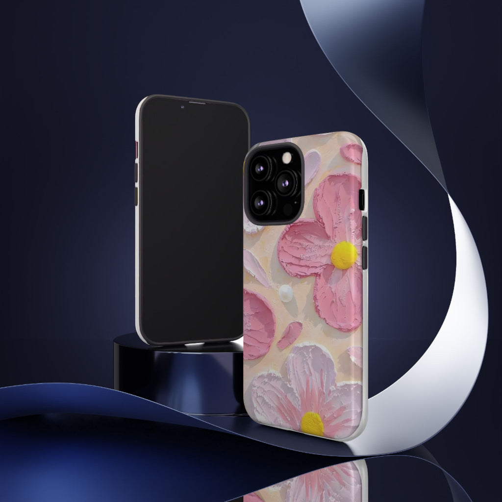 Floral Pink Buttercream Phone Case