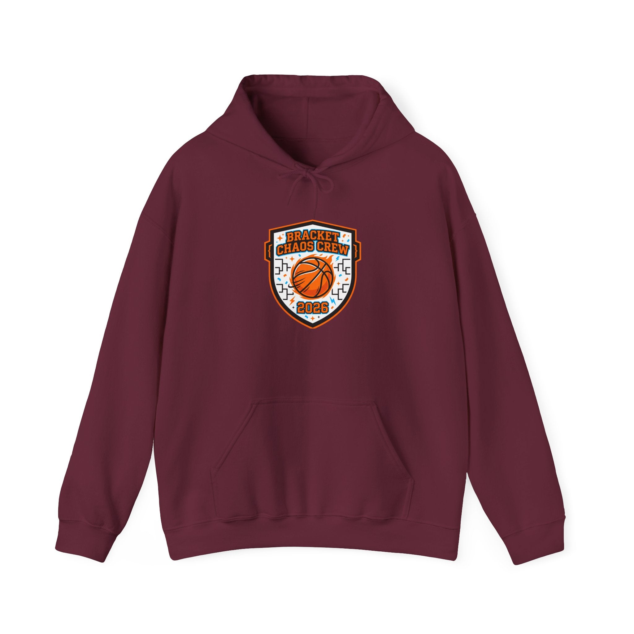 Bracket Buzzer Beater Shield Hoodie | college tournament, hoops gameday