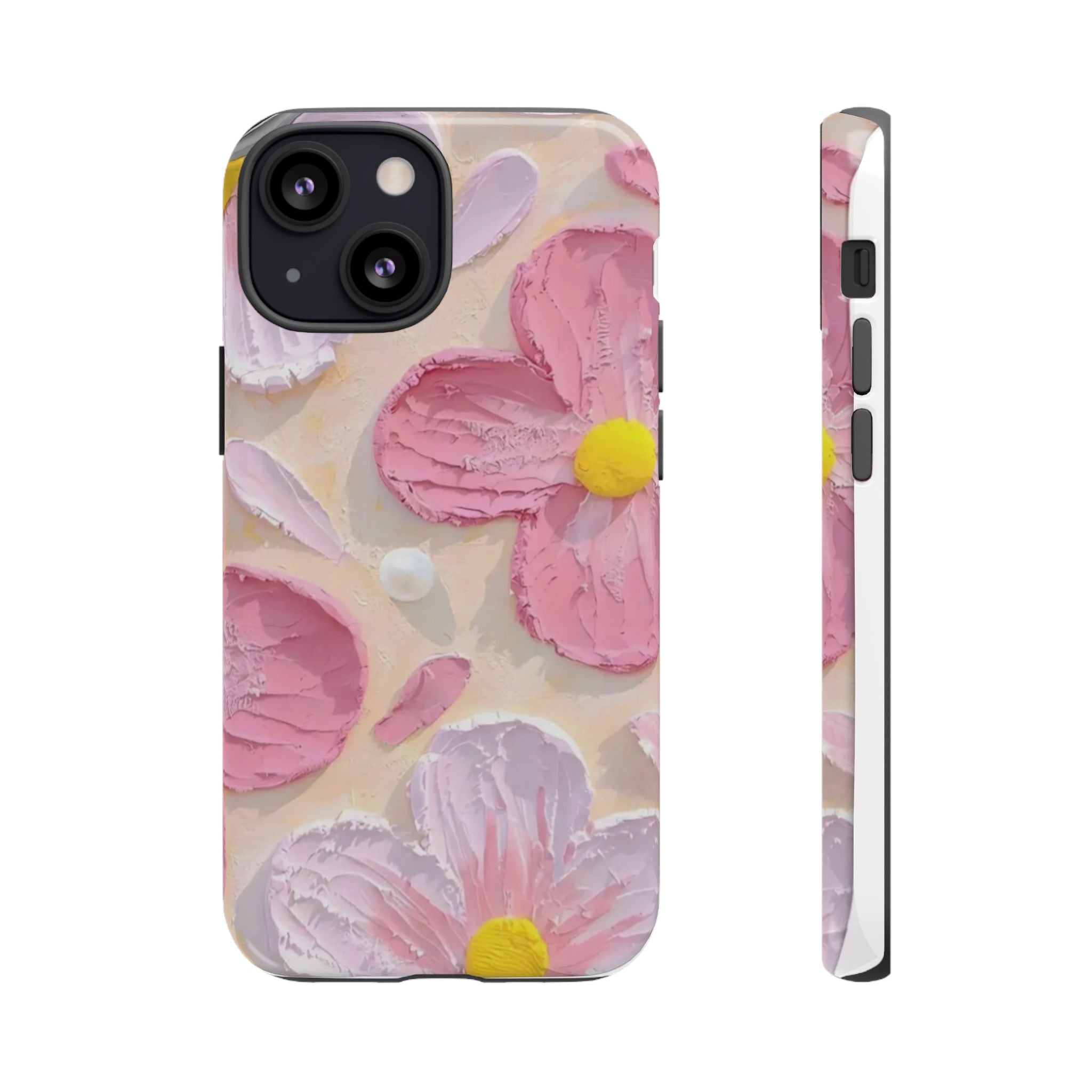 Floral Pink Buttercream Phone Case